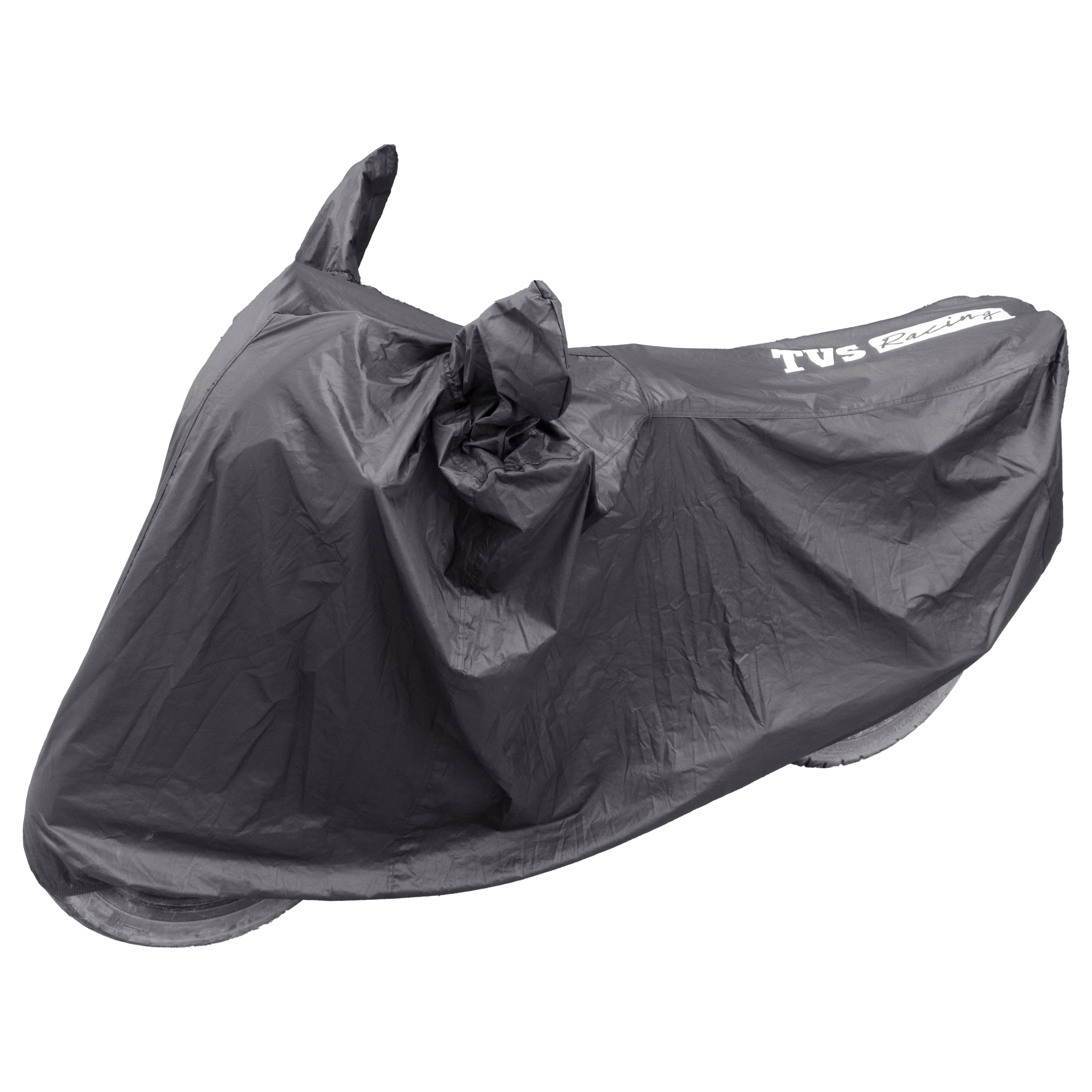 TVS Racing Premium Universal Bike Cover | Color; Black